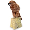 Aragonite and Serpentine 'Majestic Eagle' Sculpture (Peru)