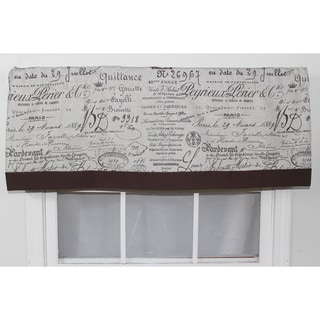 Document Fossil Straight Window Valance