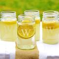 Custom Engraved 16-ounce Mason Jars (Set of 4)