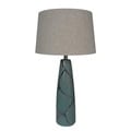 Integrity 31-inch Blue Reactive Ceramic Table Lamp