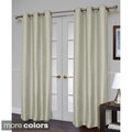 Jaclyn Love Blackout Antique Satin 84-inch Curtain Panel Pair