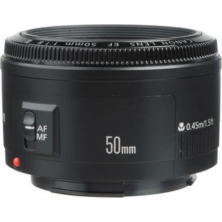 Canon EF 50mm f/1.8 II Autofocus Lens Bundle