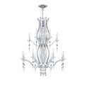 Flow 12-light Crystal Chandelier in Chrome