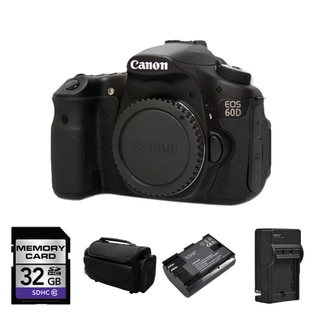 Canon EOS 60D DSLR Camera Body Bundle
