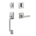 Modern Handleset with Square Interior