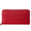 Fendi 'Crayons' Red Leather Zip-around Wallet