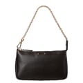 Fendi 'Crayon' Black Saffiano Leather Pouchette Bag