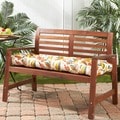 Fireworks Floral 54-inch Outdoor Bench Cushion