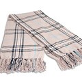 Oscar Plaid Chenille Throw