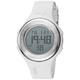 Puma Men's 'Drop' White Digital Sport Watch