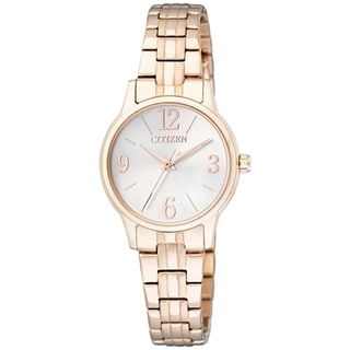Citizen Women's Goldtone Mother of Pearl Dial Watch