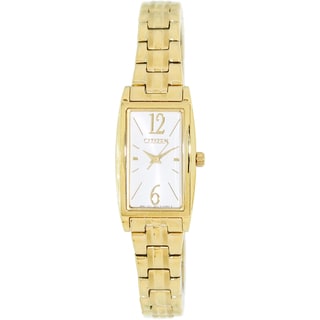 Citizen Women's Classic Goldtone/ Mother of Pearl Dial Watch