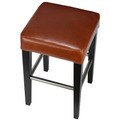 Cortesi Home 24-inch Leather Counter Stool