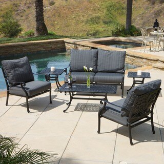 (>_<)  Carnegie 6-piece Cast Aluminum Chat Set