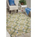 Waverly Sun and Shade Avacado Rug (7'9 x 10'10)