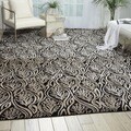 Kailash All Over Branch Onyx Rug (7'9 x 10'10)