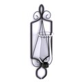 Tuscan Iron/ Glass Wall Sconces (Set of 2)