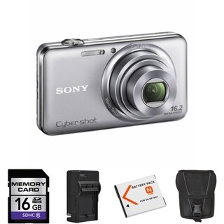 Sony Cyber-shot DSC-WX70 16MP Digital Camera Bundle