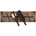 Reclaimed Wood Wall-mount 4-bottle Wine Holder