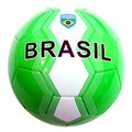 Indoor Outdoor Brazil Green Soccer Ball Size 4
