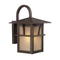 Sea Gull Lighting Medford Statuary Bronze 1-light Outdoor Lantern