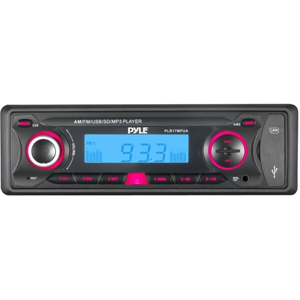 Pyle PLR17MPUA Car Flash Audio Player - 200 W RMS - iPod/iPhone Compa