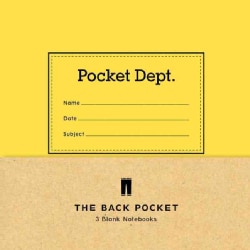 The Back Pocket: 3 Blank Notebooks (Notebook / blank book)