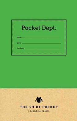Pocket Dept. the Shirt Pocket Lined Notebooks (Notebook / blank book)