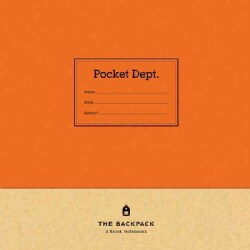 Pocket Depart. the Backpack Notebooks (Notebook / blank book)