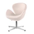 Swan Ivory Wool Adjustable Leisure Chair