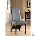 Uptown Contemporary Leatherette Side Chairs (Set of 2)