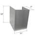 NT AIR Stainless Steel Wall Mounted Chimney Extention