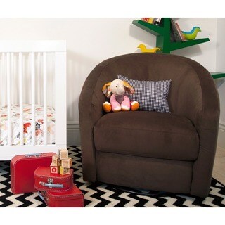 Babyletto Madison Swivel Glider in Mocha