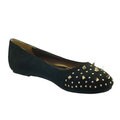 DimeCity Women's 'Starland' Studded Vamp Flats