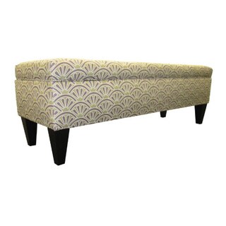 Brooke Bonjour Designer 10-button Tufted Storage Bench