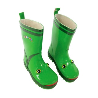 Kidorable Children's Green Frog Rainboots
