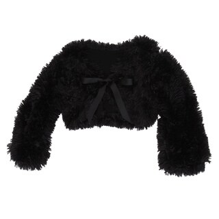 Paulinie Collection Girls' Faux Fur Jacket