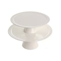 Red Vanilla Fare 14-inch Large Footed Cake Plate
