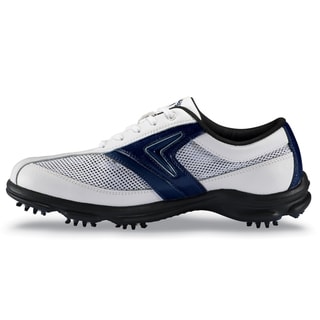 Callaway Men's 'C-Tech Summer' White/ Blue Golf Shoes