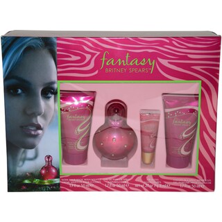 Britney Spears Fantasy Women's 4-Piece Gift Set