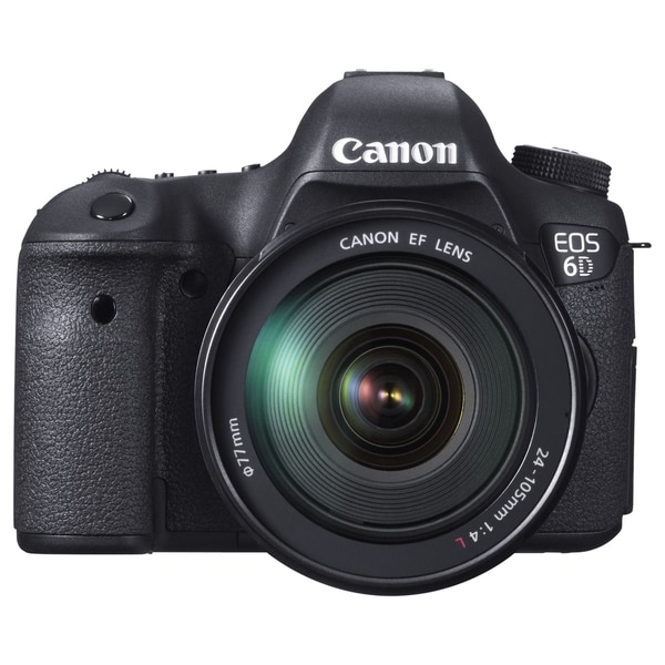 Canon EOS 6D 20.2MP Digital SLR Camera with 24-105mm IS Lens Kit