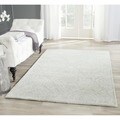 Handmade Bella Silver Wool and Viscose Rug (9' x 12')