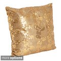 Embroidered & Sequined Decorative Throw Pillow