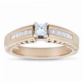 14k Yellow Gold 1/2ct TDW Diamond Engagement Ring (J-K, I1-I2)