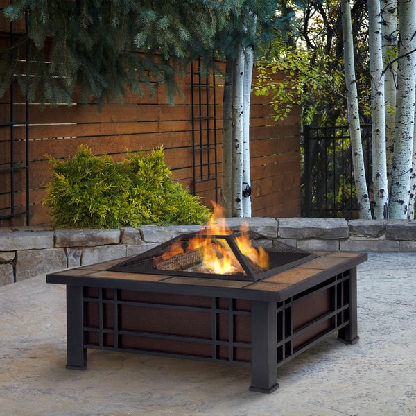 Real Flame Morrison Outdoor Fire Pit   15257013   Shopping
