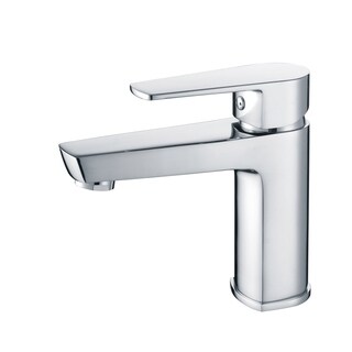 Ruvati Polished Chrome Voda Single Hole Bathroom Faucet
