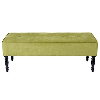 angelo:HOME Brighton Hill Parisian Green Meadow Velvet Large Bench