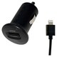Symtek TekPower USB Car Charger with Charge & Sync Cable with Lightning Connector