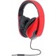 SYBA Multimedia Oblanc Shell (Red/Black) Stereo Headphone w/In-line M