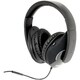 SYBA Multimedia Oblanc Shell Black Subwoofer Headphone w/In-line Micr